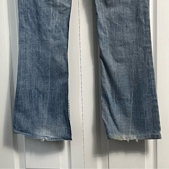 SILVER Tuesday denim jeans with distressed patches women’s size 28 - Picture 6 of 14